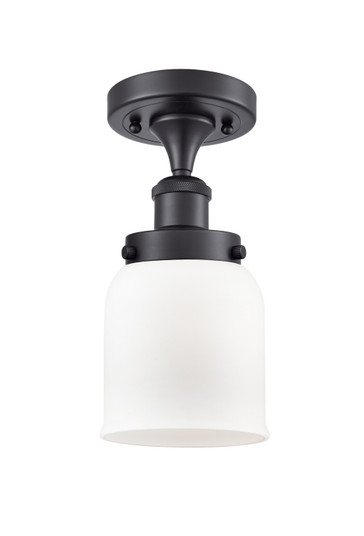 Ballston Urban One Light Semi-Flush Mount in Matte Black (405|916-1C-BK-G58)
