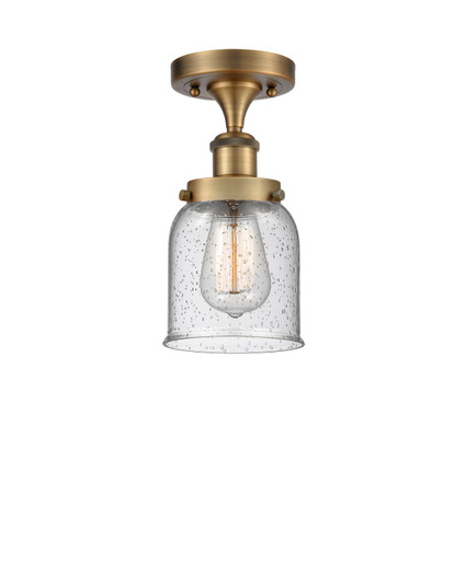 Ballston Urban One Light Semi-Flush Mount in Brushed Brass (405|916-1C-BB-G54)