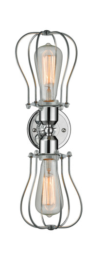 Austere LED Bath Vanity in Polished Chrome (405|900-2W-PC-CE513-PC-LED)