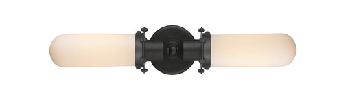 Austere Two Light Bath Vanity in Oil Rubbed Bronze (405|900-2W-OB-CE228-OB-W)