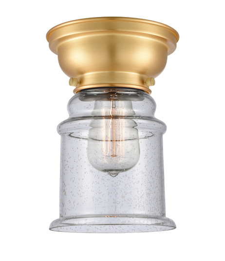 Franklin Restoration LED Flush Mount in Satin Gold (405|623-1F-SG-G184-LED)