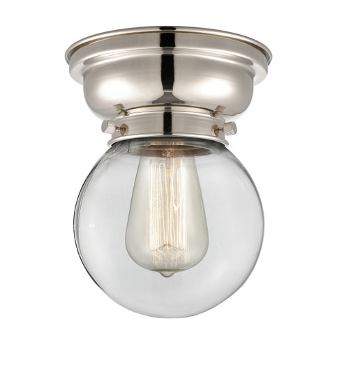 Franklin Restoration LED Flush Mount in Polished Nickel (405|623-1F-PN-G202-6-LED)