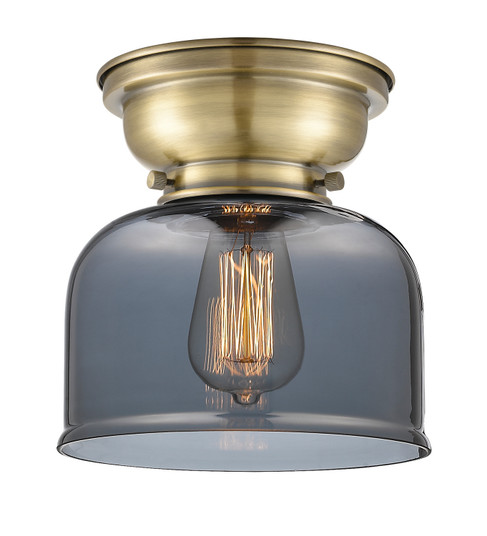 Franklin Restoration One Light Flush Mount in Antique Brass (405|623-1F-AB-G73)