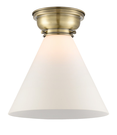 Franklin Restoration LED Flush Mount in Antique Brass (405|623-1F-AB-G41-L-LED)