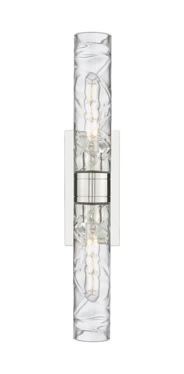 Downtown Urban Two Light Bath Vanity in Polished Nickel (405|617-2W-PN-G617-11DE)