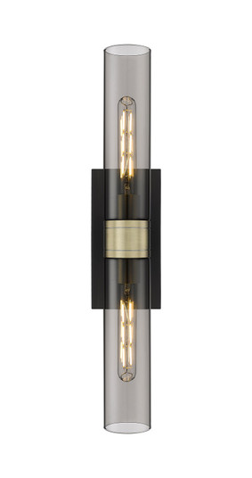 Downtown Urban LED Bath Vanity in Black Antique Brass (405|617-2W-BAB-G617-11SM)