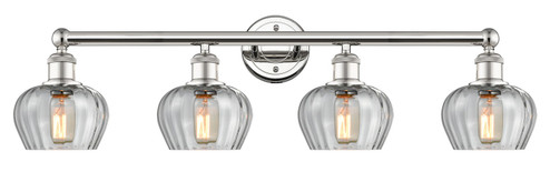 Edison Four Light Bath Vanity in Polished Nickel (405|616-4W-PN-G92)
