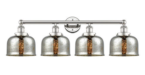 Edison Four Light Bath Vanity in Polished Nickel (405|616-4W-PN-G78)