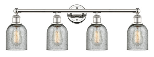 Edison Four Light Bath Vanity in Polished Nickel (405|616-4W-PN-G257)