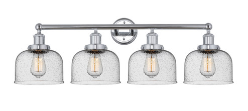 Edison Four Light Bath Vanity in Polished Chrome (405|616-4W-PC-G74)