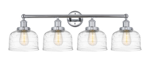Edison Four Light Bath Vanity in Polished Chrome (405|616-4W-PC-G713)