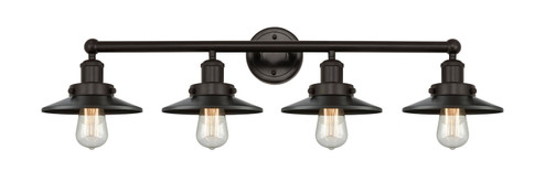 Edison Four Light Bath Vanity in Oil Rubbed Bronze (405|616-4W-OB-M5-OB)