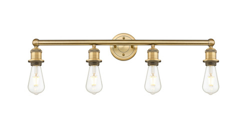 Edison Four Light Bath Vanity in Brushed Brass (405|616-4W-BB)