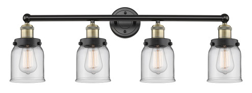 Edison Four Light Bath Vanity in Black Antique Brass (405|616-4W-BAB-G52)