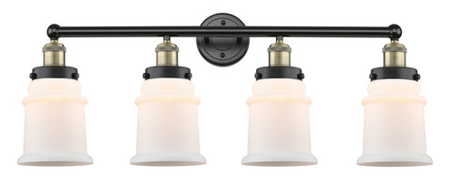 Edison Four Light Bath Vanity in Black Antique Brass (405|616-4W-BAB-G181)