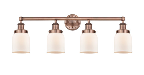 Edison Four Light Bath Vanity in Antique Copper (405|616-4W-AC-G51)