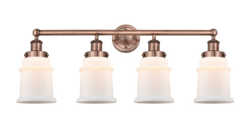 Edison Four Light Bath Vanity in Antique Copper (405|616-4W-AC-G181)