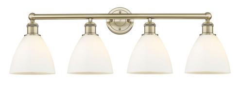 Edison Four Light Bath Vanity in Antique Brass (405|616-4W-AB-GBD-751)