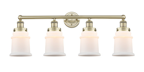 Edison Four Light Bath Vanity in Antique Brass (405|616-4W-AB-G181)