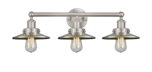 Edison Three Light Bath Vanity in Brushed Satin Nickel (405|616-3W-SN-M2-SN)