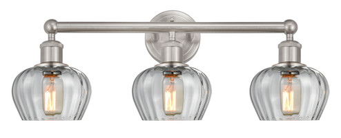 Edison Three Light Bath Vanity in Brushed Satin Nickel (405|616-3W-SN-G92)