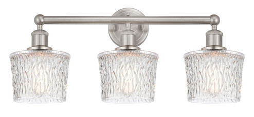 Edison Three Light Bath Vanity in Brushed Satin Nickel (405|616-3W-SN-G402)