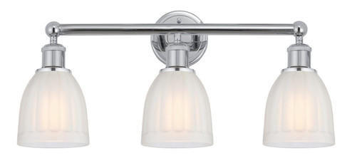 Edison Three Light Bath Vanity in Polished Chrome (405|616-3W-PC-G441)