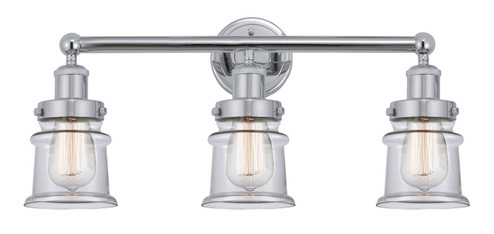 Edison Three Light Bath Vanity in Polished Chrome (405|616-3W-PC-G182S)