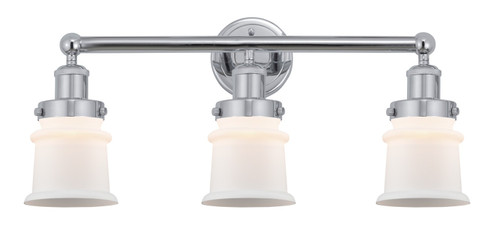 Edison Three Light Bath Vanity in Polished Chrome (405|616-3W-PC-G181S)
