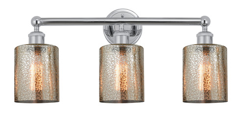 Edison Three Light Bath Vanity in Polished Chrome (405|616-3W-PC-G116)