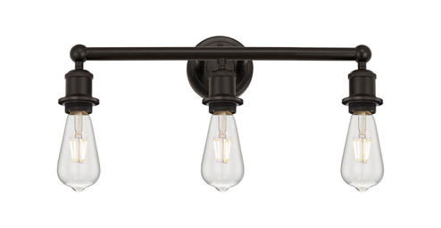 Edison Three Light Bath Vanity in Oil Rubbed Bronze (405|616-3W-OB)