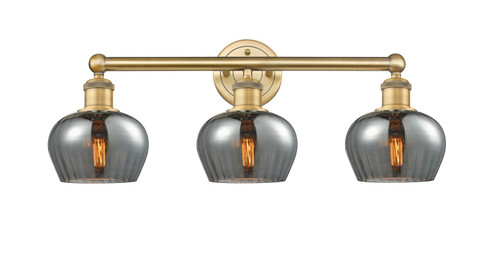 Edison Three Light Bath Vanity in Brushed Brass (405|616-3W-BB-G93)