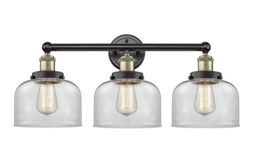 Edison Three Light Bath Vanity in Black Antique Brass (405|616-3W-BAB-G72)