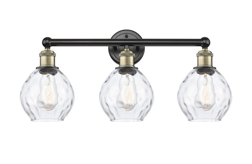Edison Three Light Bath Vanity in Black Antique Brass (405|616-3W-BAB-G362)