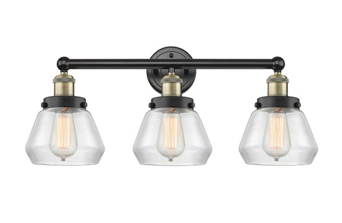 Edison Three Light Bath Vanity in Black Antique Brass (405|616-3W-BAB-G172)