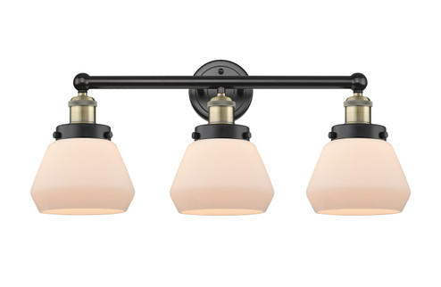 Edison Three Light Bath Vanity in Black Antique Brass (405|616-3W-BAB-G171)