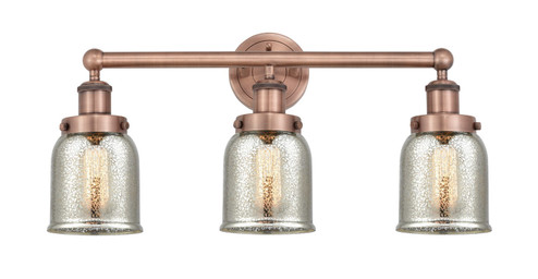 Edison Three Light Bath Vanity in Antique Copper (405|616-3W-AC-G58)