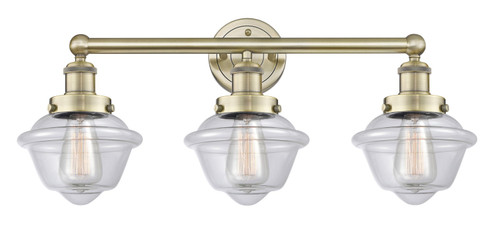 Edison Three Light Bath Vanity in Antique Brass (405|616-3W-AB-G532)
