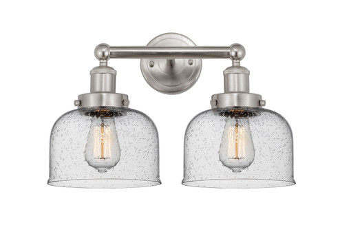 Edison Two Light Bath Vanity in Brushed Satin Nickel (405|616-2W-SN-G74)