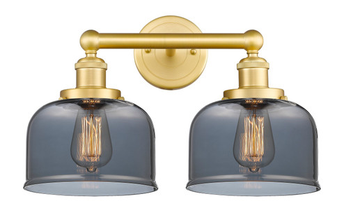 Edison Two Light Bath Vanity in Satin Gold (405|616-2W-SG-G73)