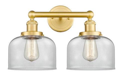 Edison Two Light Bath Vanity in Satin Gold (405|616-2W-SG-G72)