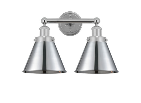 Edison Two Light Bath Vanity in Polished Chrome (405|616-2W-PC-M13-PC)