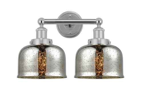 Edison Two Light Bath Vanity in Polished Chrome (405|616-2W-PC-G78)