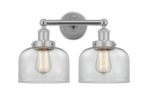 Edison Two Light Bath Vanity in Polished Chrome (405|616-2W-PC-G72)