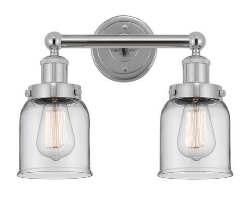 Edison Two Light Bath Vanity in Polished Chrome (405|616-2W-PC-G52) Edison Two Light Bath Vanity in Polished Chrome (405|616-2W-PC-G52)