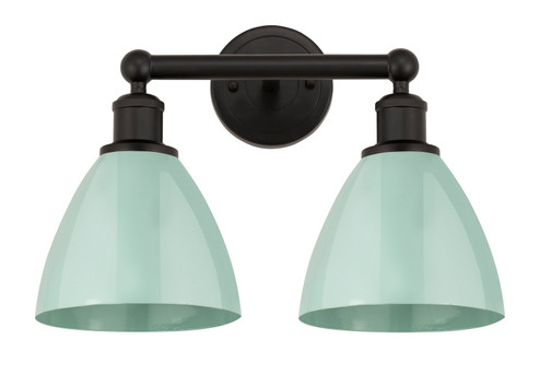Edison Two Light Bath Vanity in Oil Rubbed Bronze (405|616-2W-OB-MBD-75-SF)