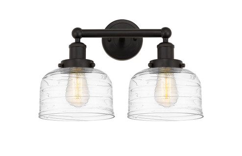 Edison Two Light Bath Vanity in Oil Rubbed Bronze (405|616-2W-OB-G713)