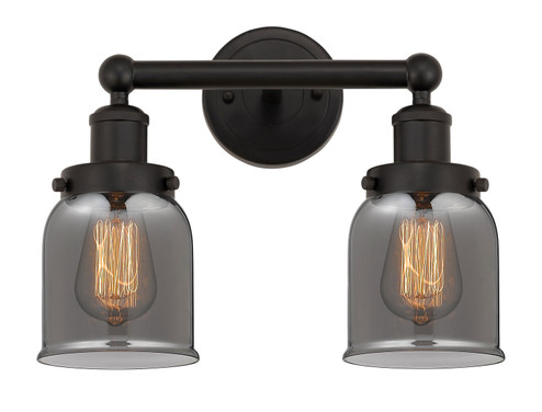 Edison Two Light Bath Vanity in Oil Rubbed Bronze (405|616-2W-OB-G53)