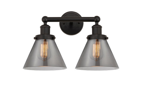 Edison Two Light Bath Vanity in Oil Rubbed Bronze (405|616-2W-OB-G43)