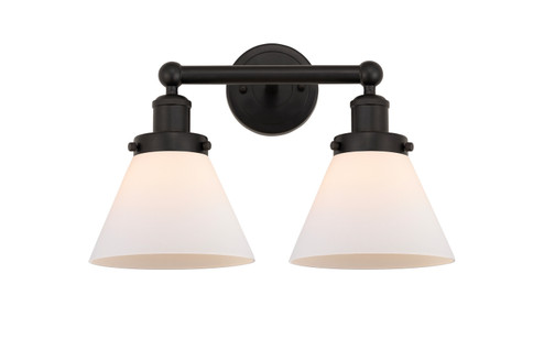 Edison Two Light Bath Vanity in Oil Rubbed Bronze (405|616-2W-OB-G41)